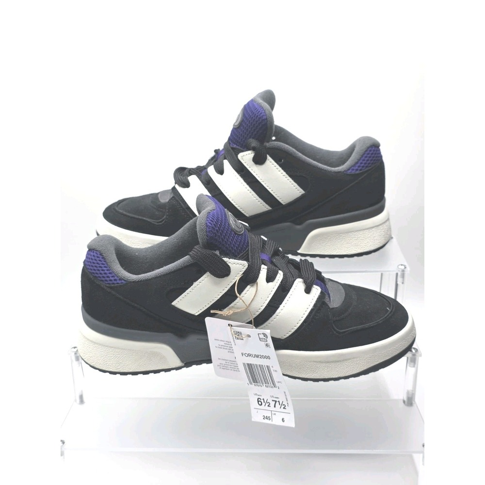 adidas Forum 2000 Mens Low Top Lace-Up Cushioned Colorblock JI3278 Size 6.5